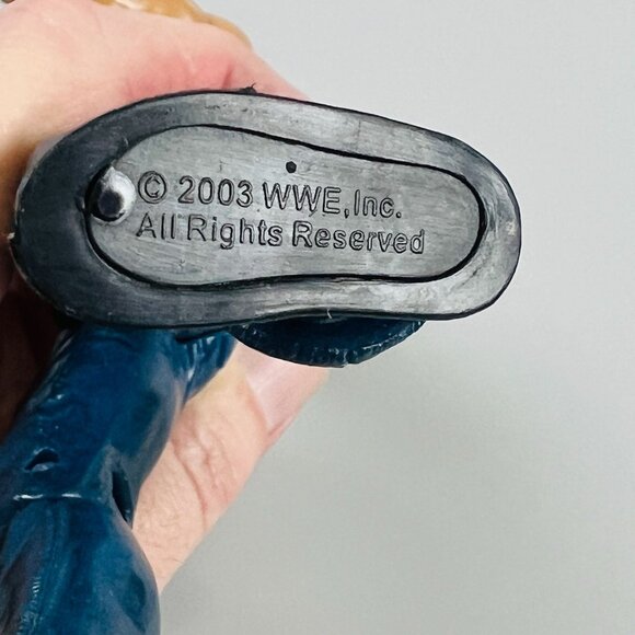 Jakks Pacific WWE WWF Wrestlers set of 2  Bradshaw & Faarooq APA Action Figures - Picture 6 of 11